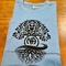 T-shirt AZUL com árvore (MAILING)